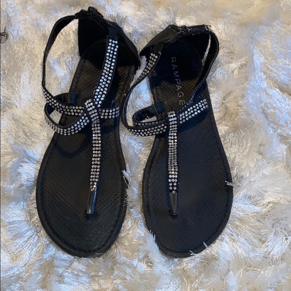 Diamond Black Sandal